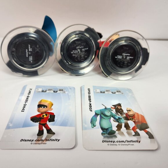 Disney Infinity Incredibles Lot Dash Mr Incredible Syndrome Figurines Cards - Picture 6 of 6